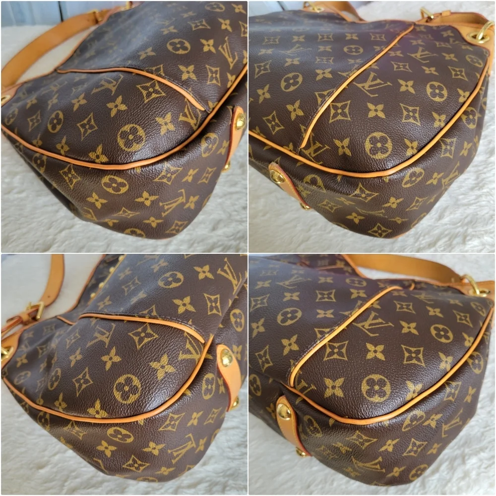 Louis Vuitton Monogram Canvas Hobo with Vachetta Leather Strap